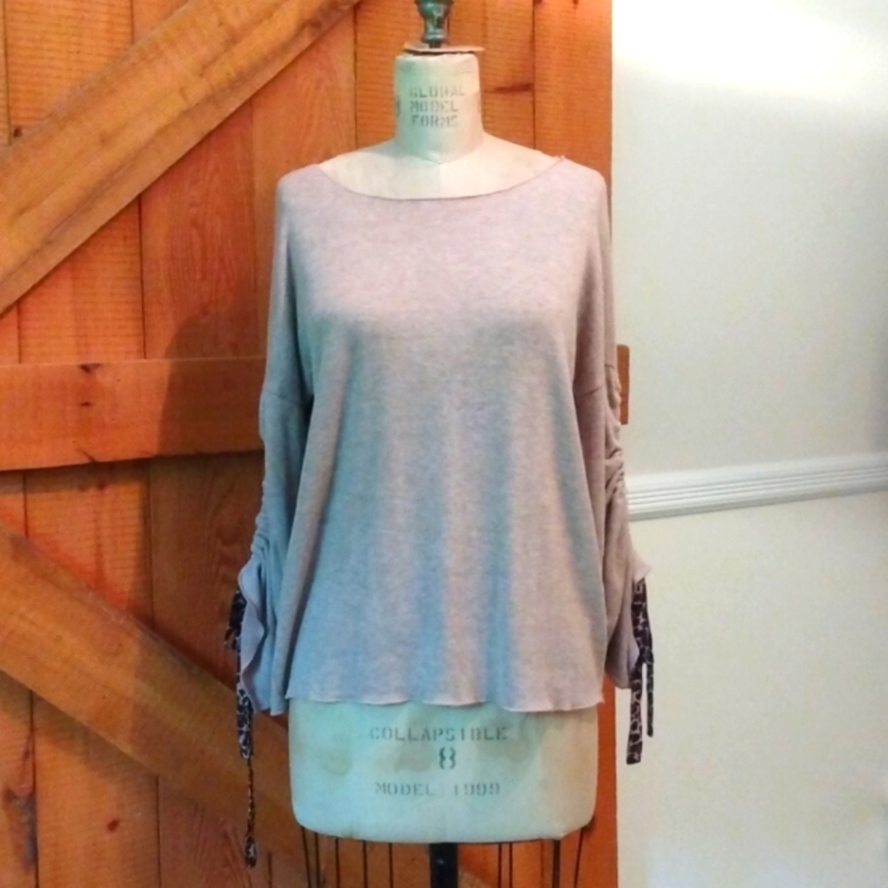 Sweater lightweight mauve color